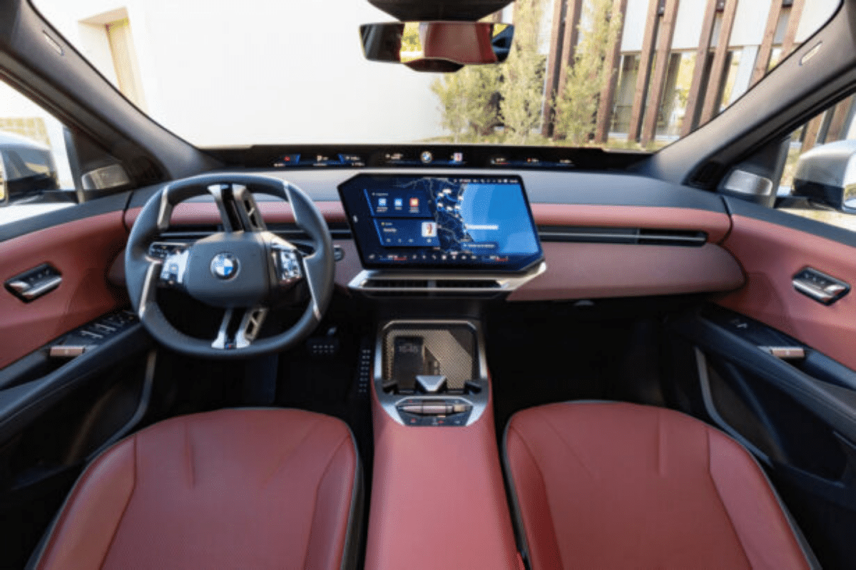 BMW iX5 design intérieur