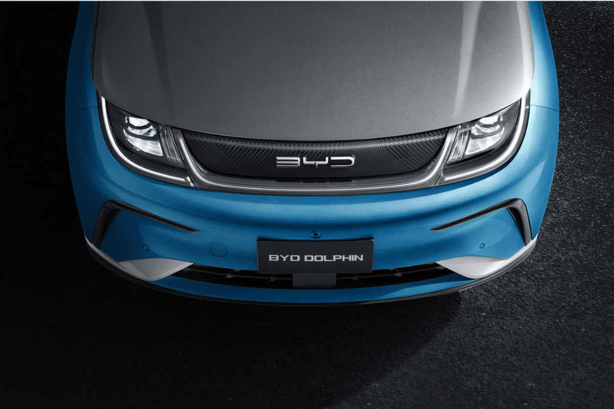 BYD Dolphin G DM-i vu de devant