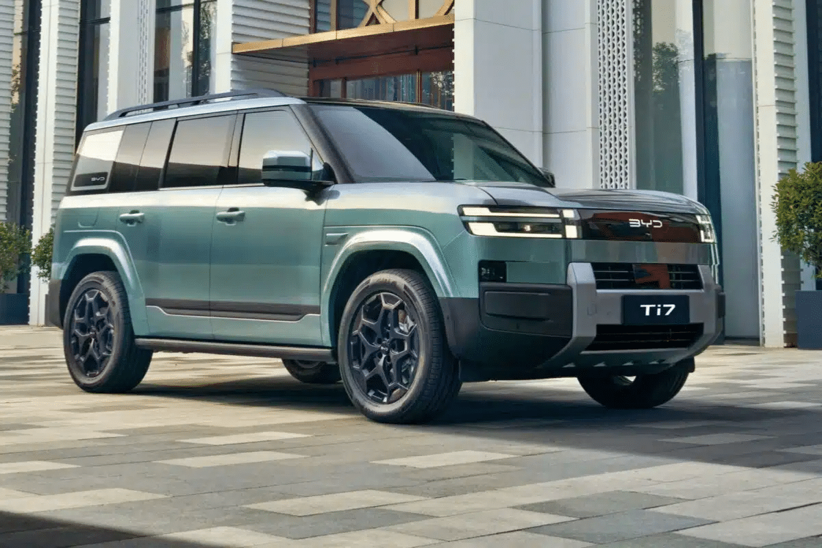 BYD Ti7 design extérieur