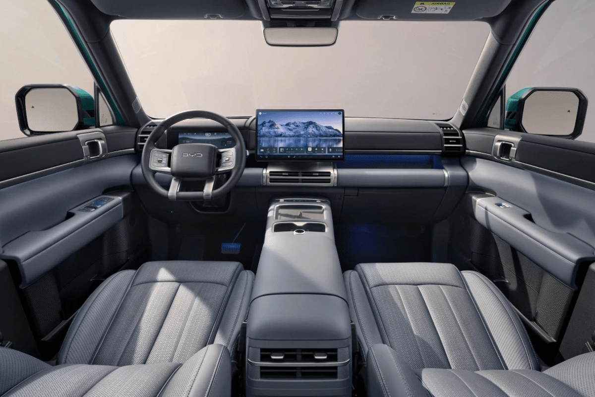 BYD Ti7 design intérieur