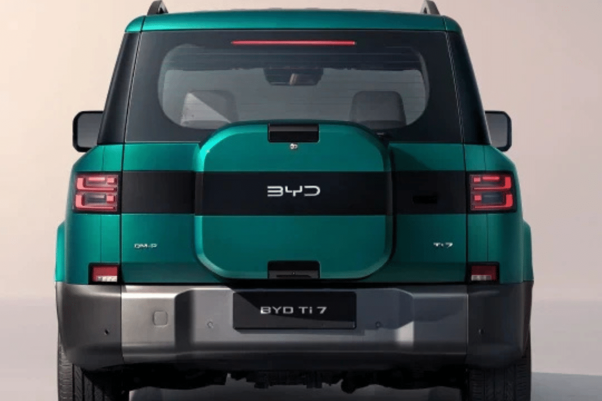 BYD Ti7 vue arrière