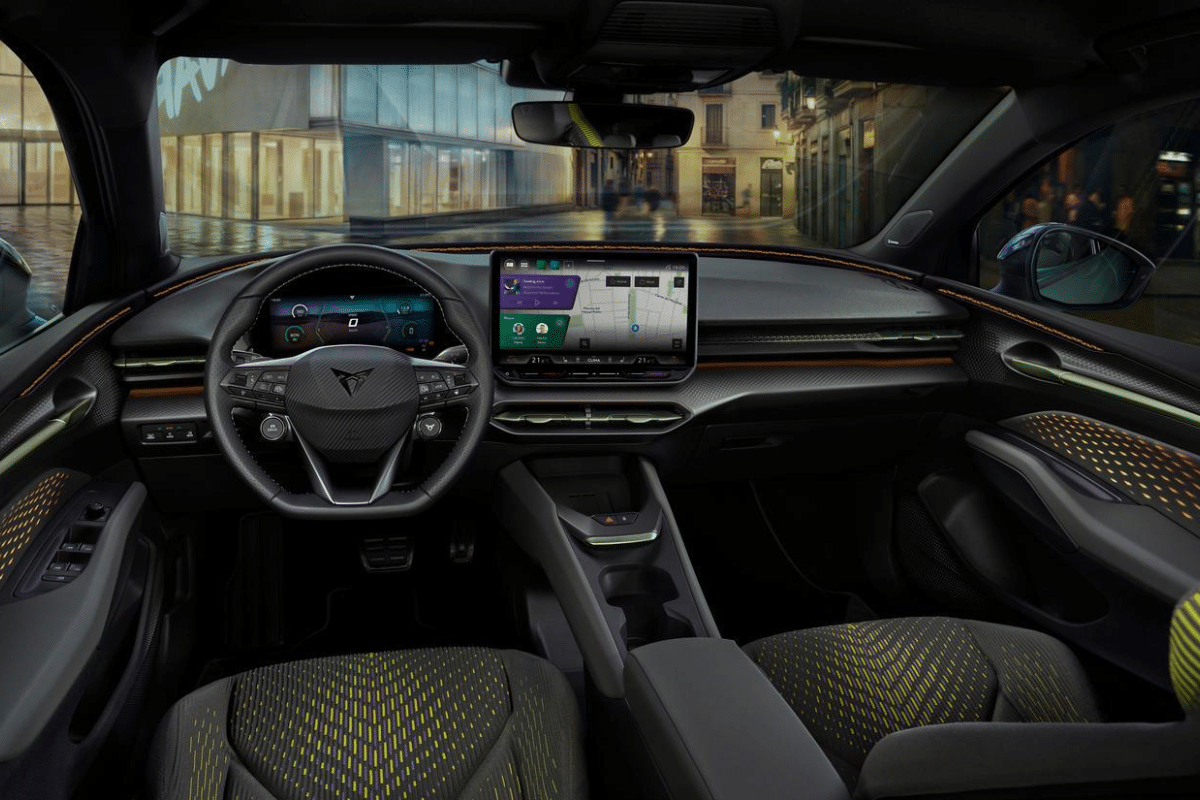Cupra Raval VZ Extreme design intérieur