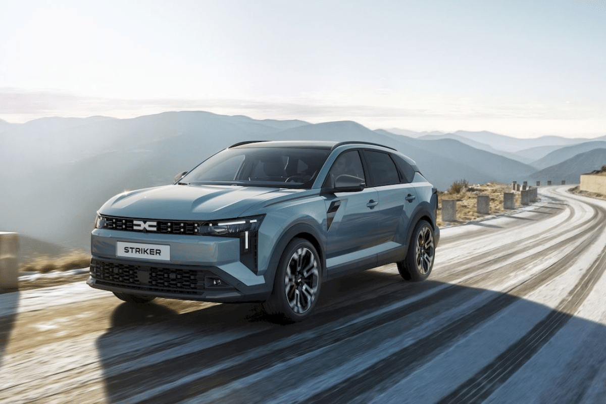 Dacia Striker (2026) vue de profil
