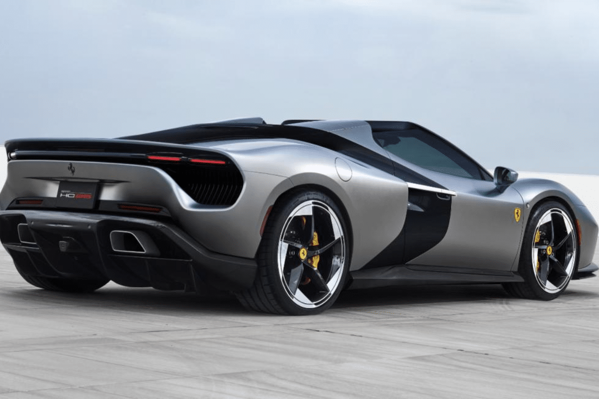 Ferrari HC25 vue arrière