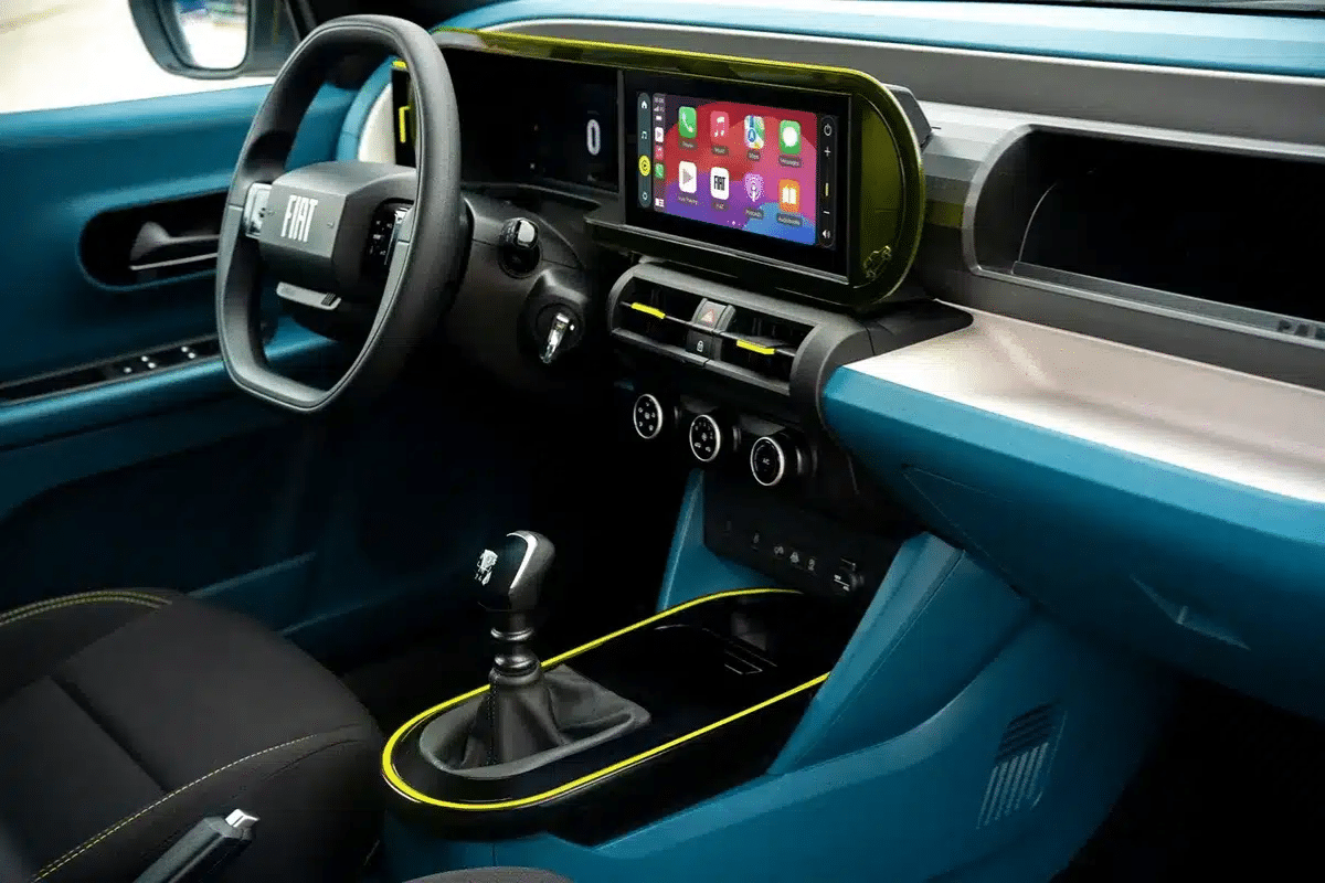 Fiat Grande Panda vue intérieure