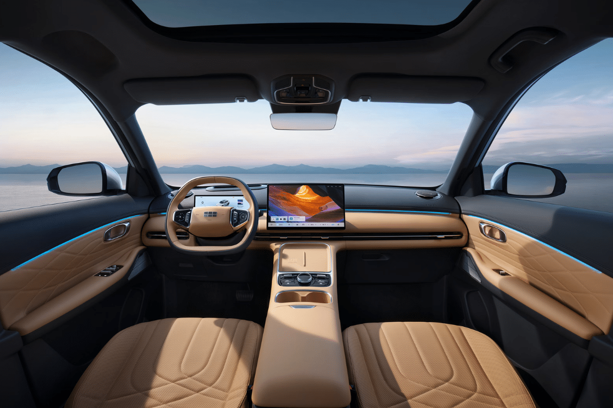 Geely Starray EM-i design intérieur