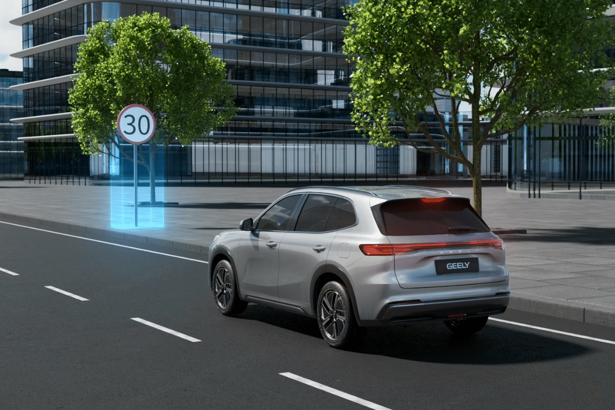 Geely Starray EM-i vue arrière
