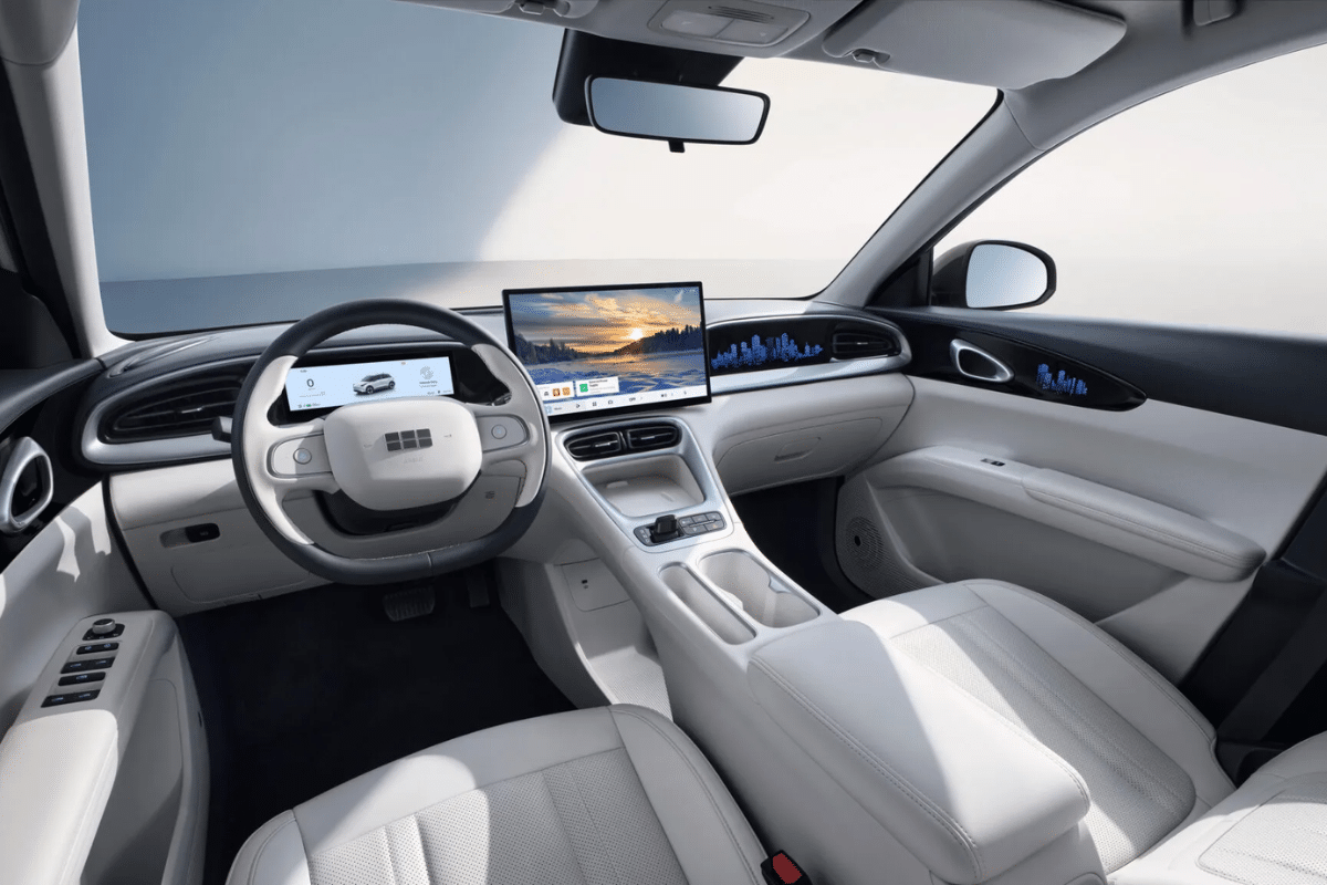 Geely vue intérieure