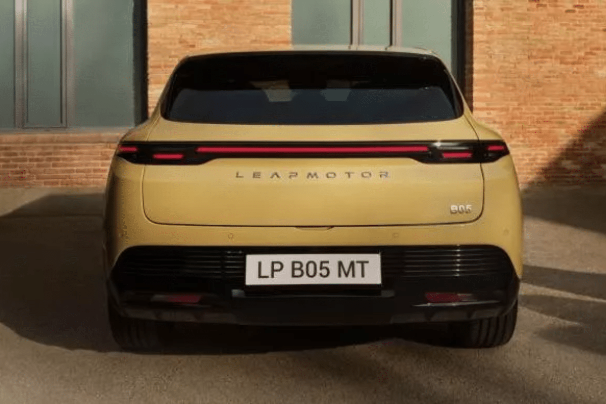 Leapmotor B05 vue de derrière