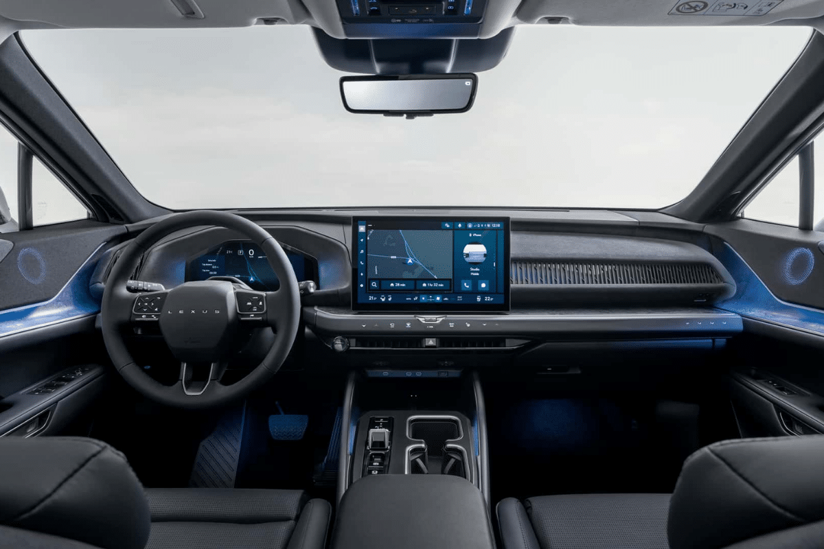 Lexus TZ 2027 design intérieur