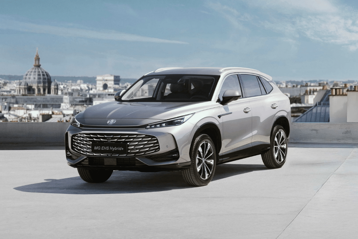 MG EHS Hybrid+ design extérieur