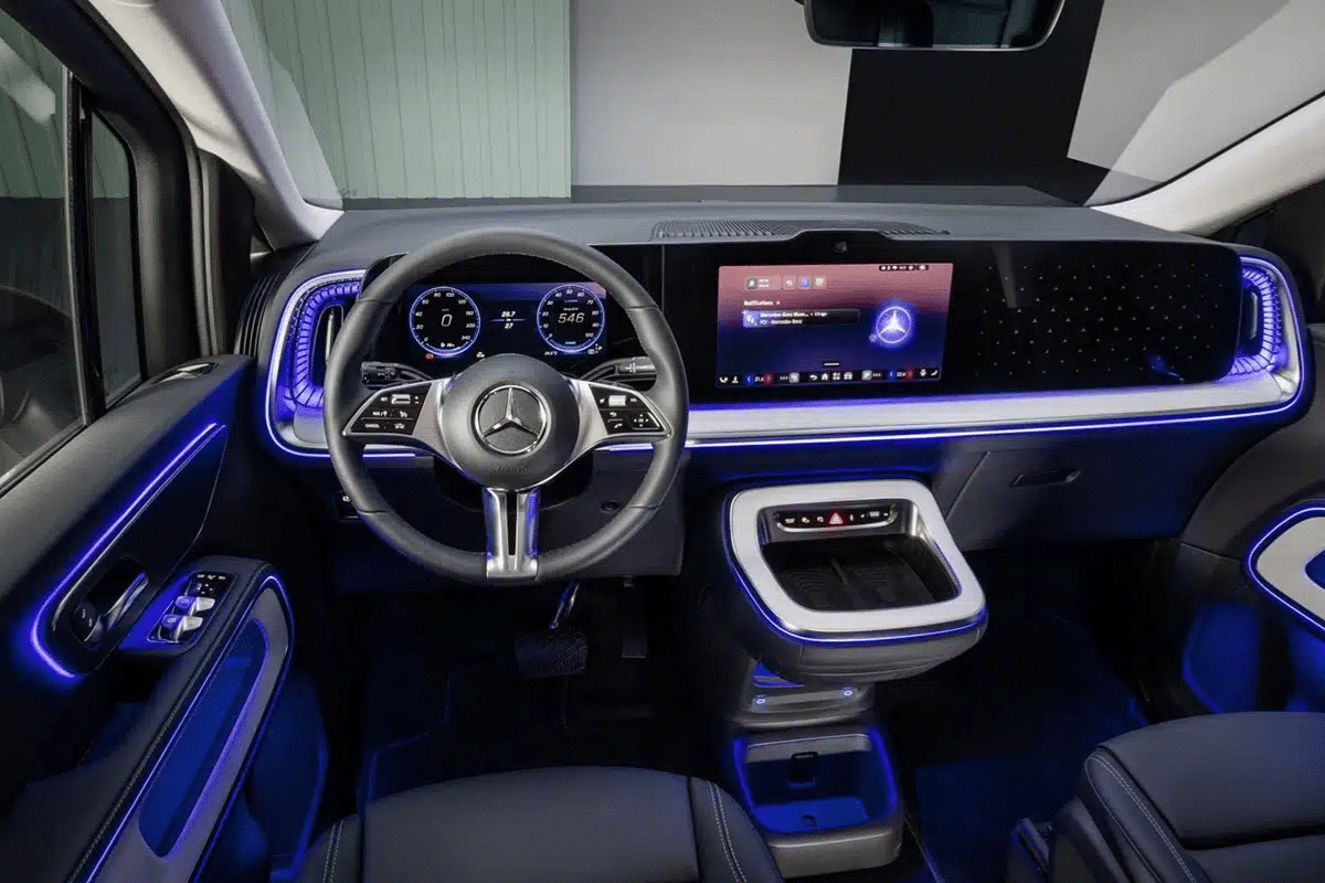 Mercedes et ses écrans