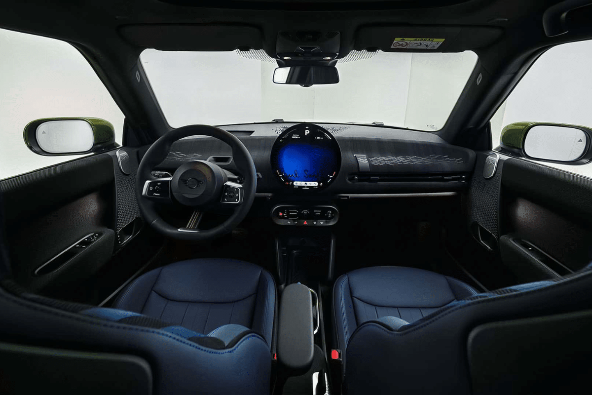Mini Cooper SE design intérieur