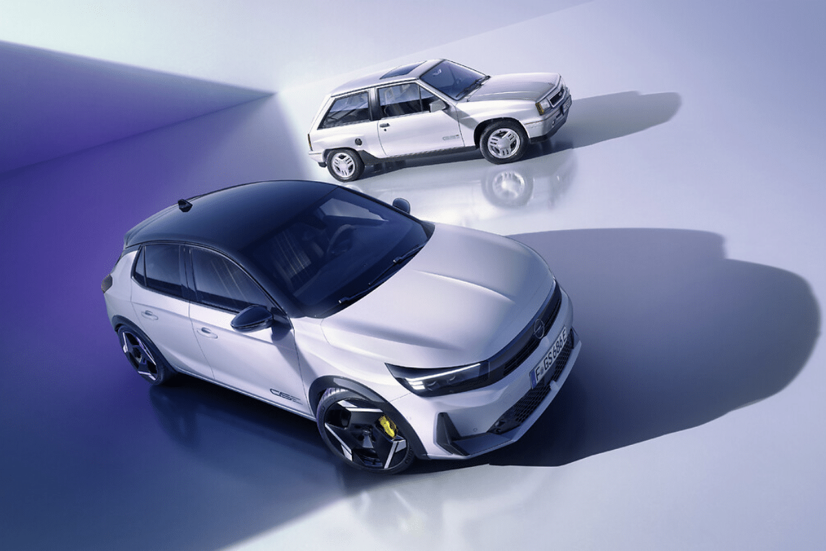 Opel Corsa GSE vue de profil