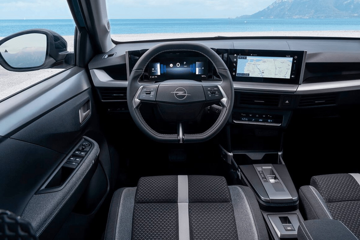 Opel Frontera Electric vue du volant