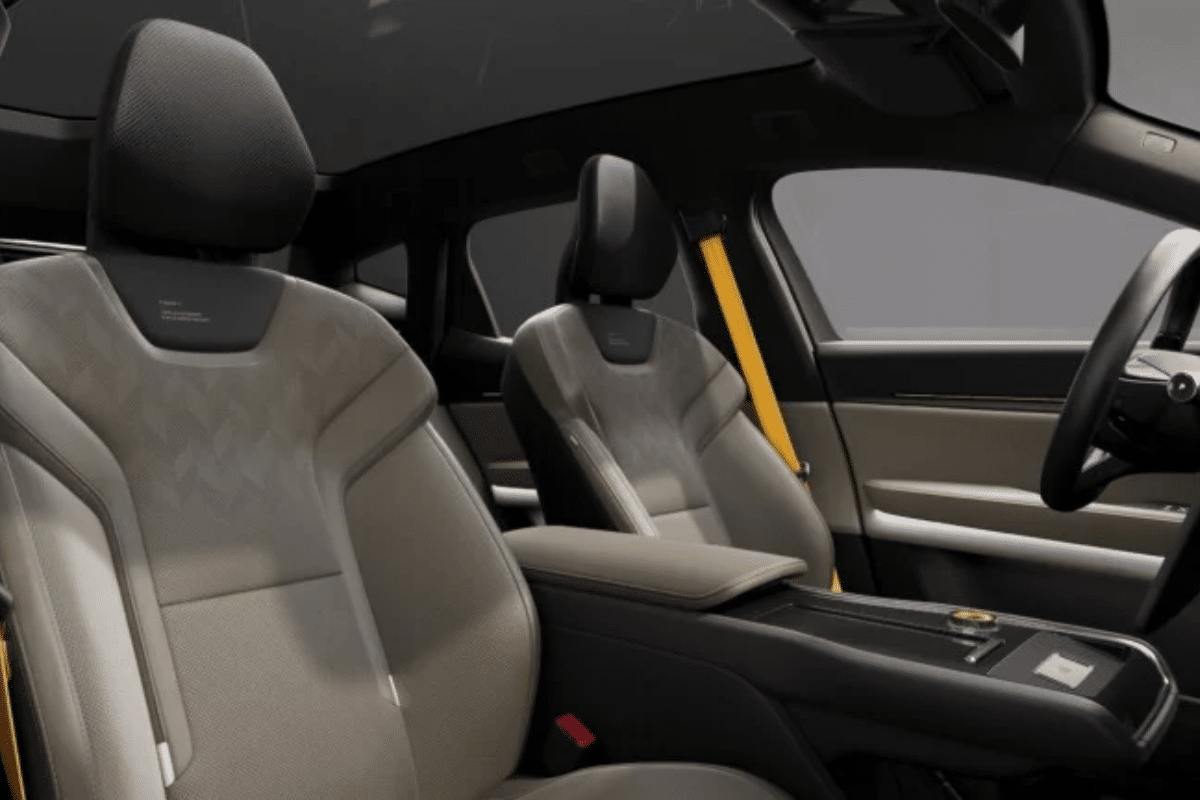 Polestar 3 vue intérieure