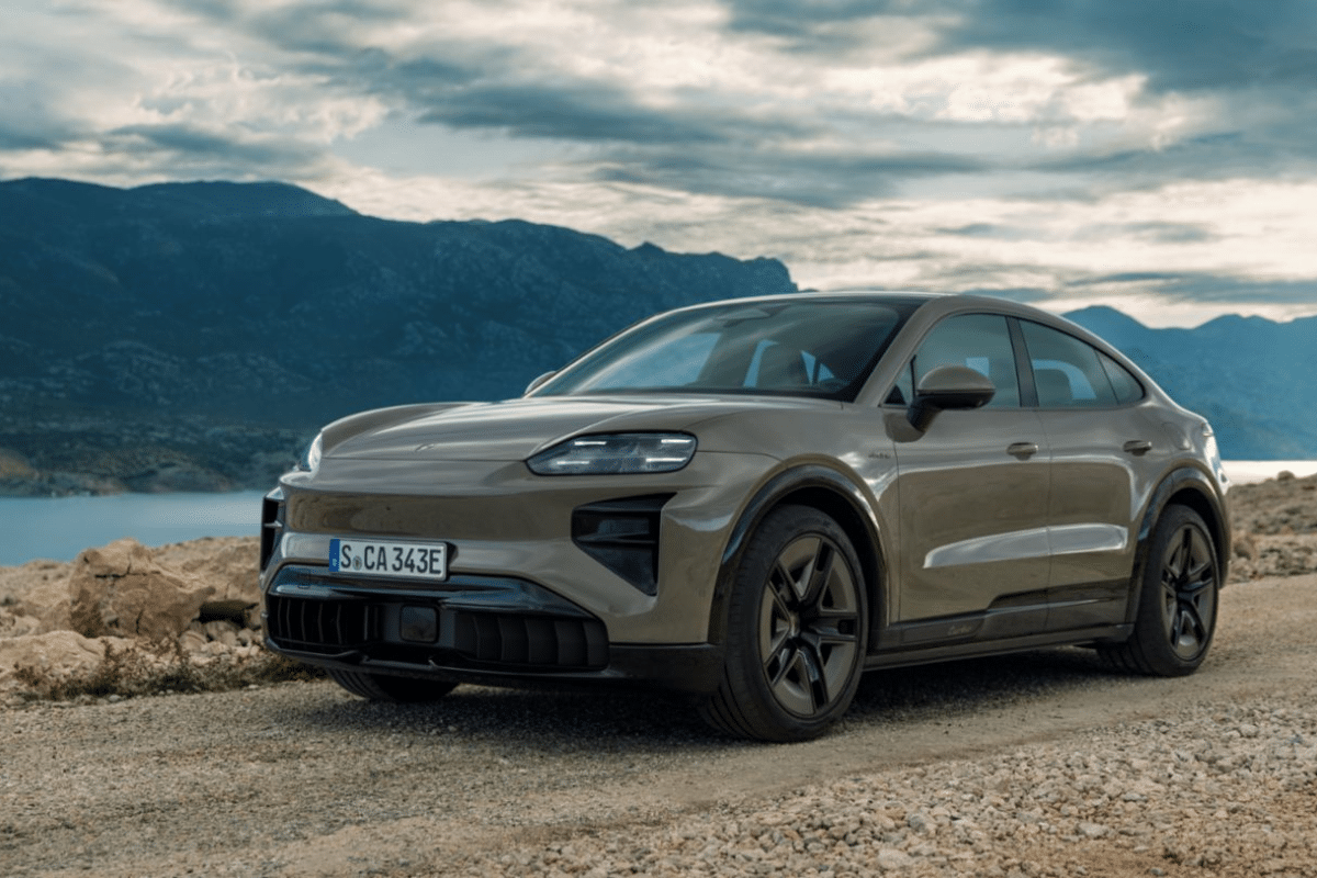 Porsche Cayenne Coupé électrique design extérieur