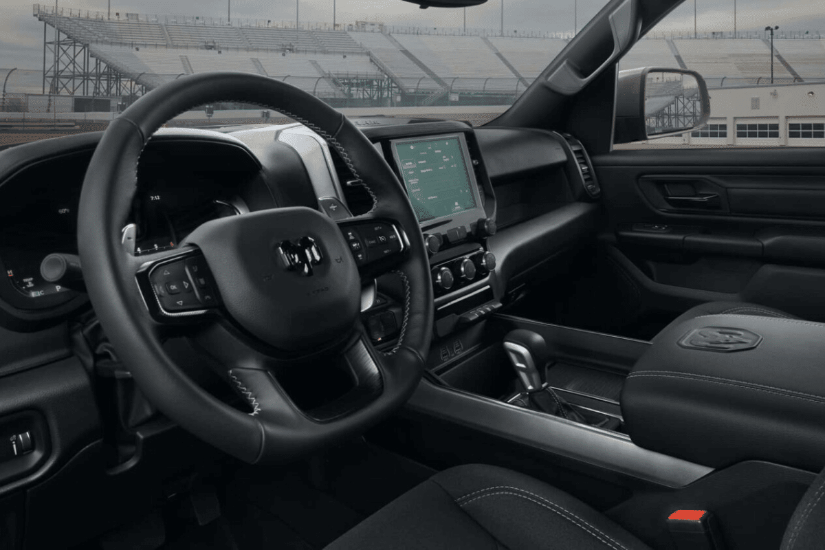 Ram Rumble Bee vue du volant