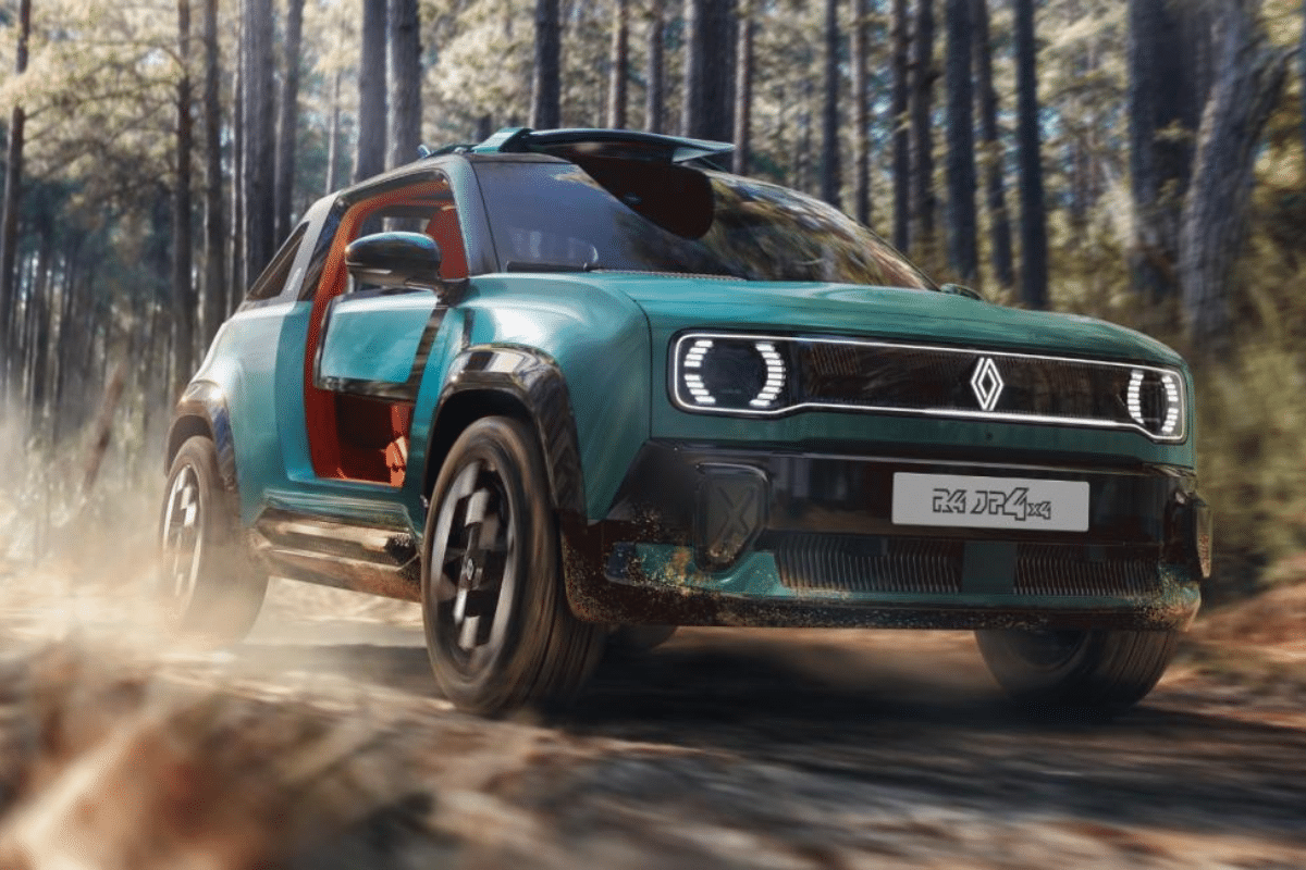 Renault 4 JP4x4 concept (2026) vue de face