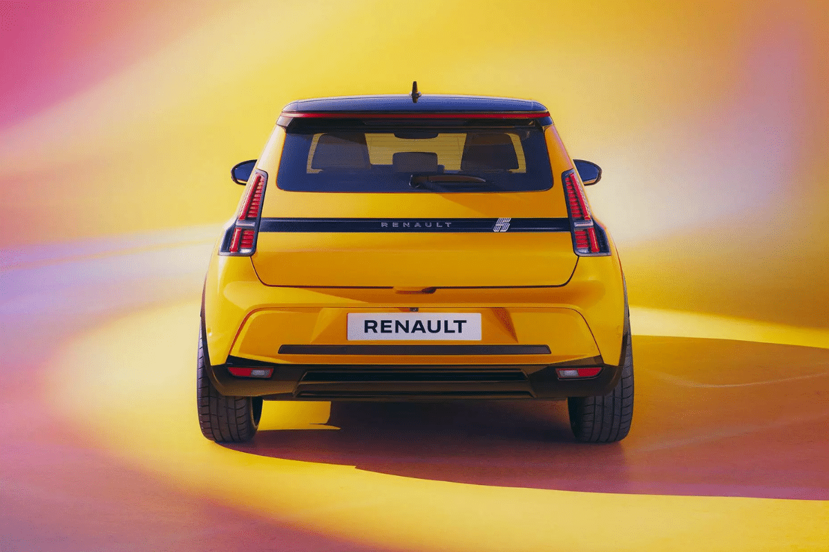Renault 5 vue de derrière