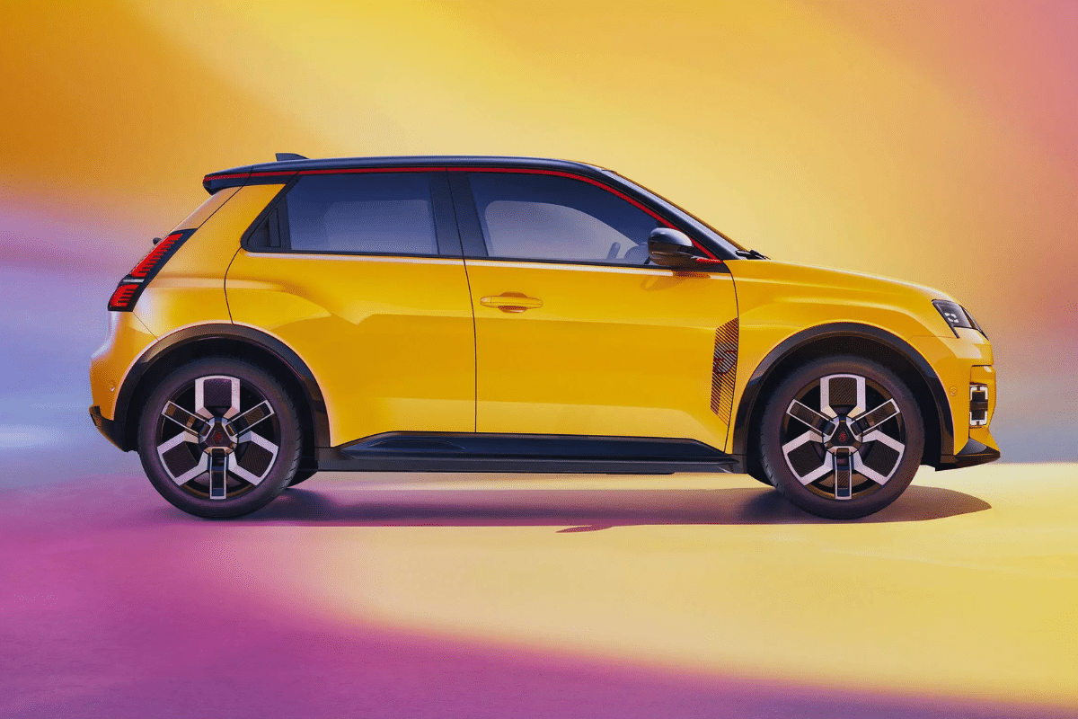 Renault 5 vue de profil