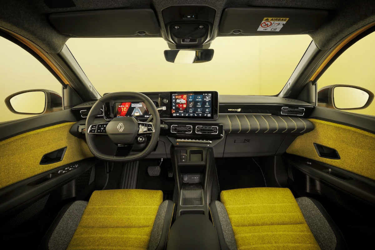 Renault 5 vue intérieure