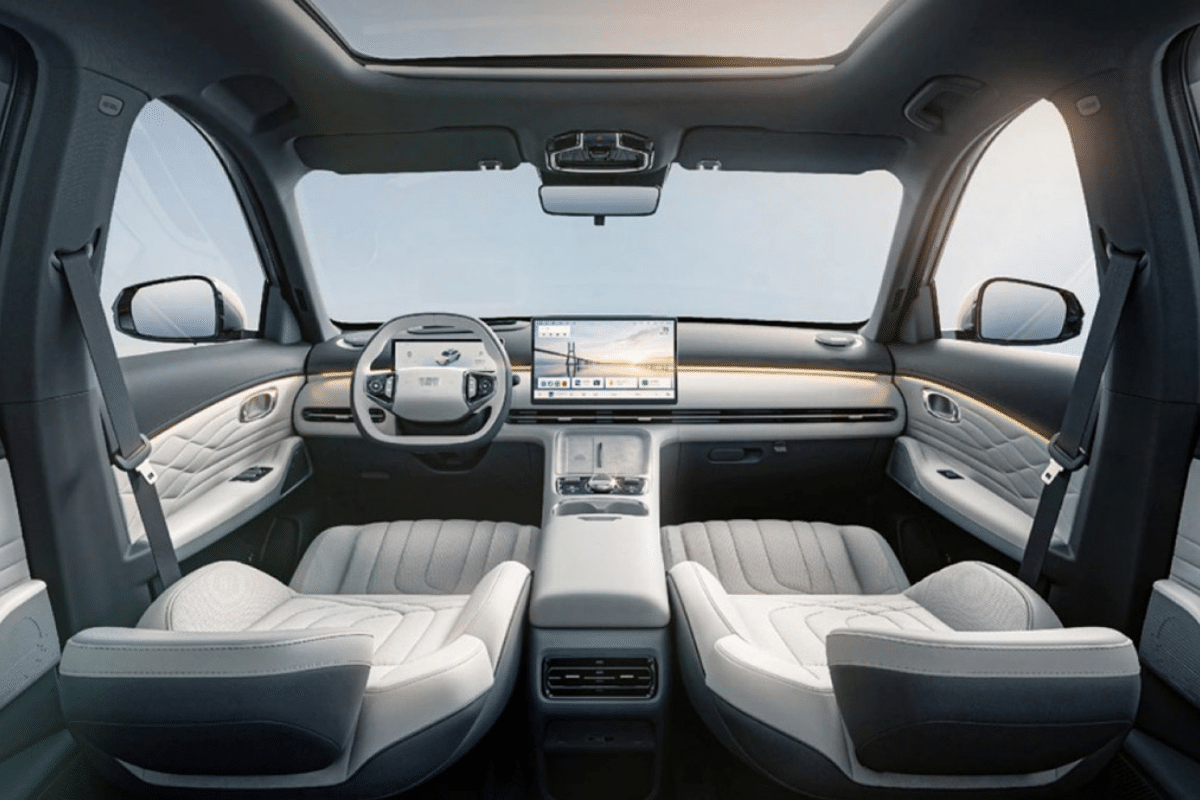 Geely Galaxy Starship 7 EV design intérieur