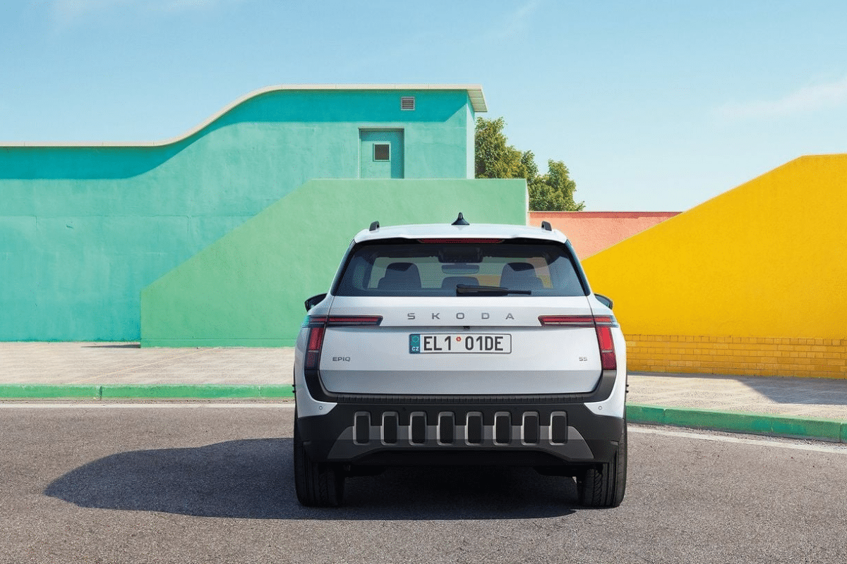 Skoda Epiq vue arrière