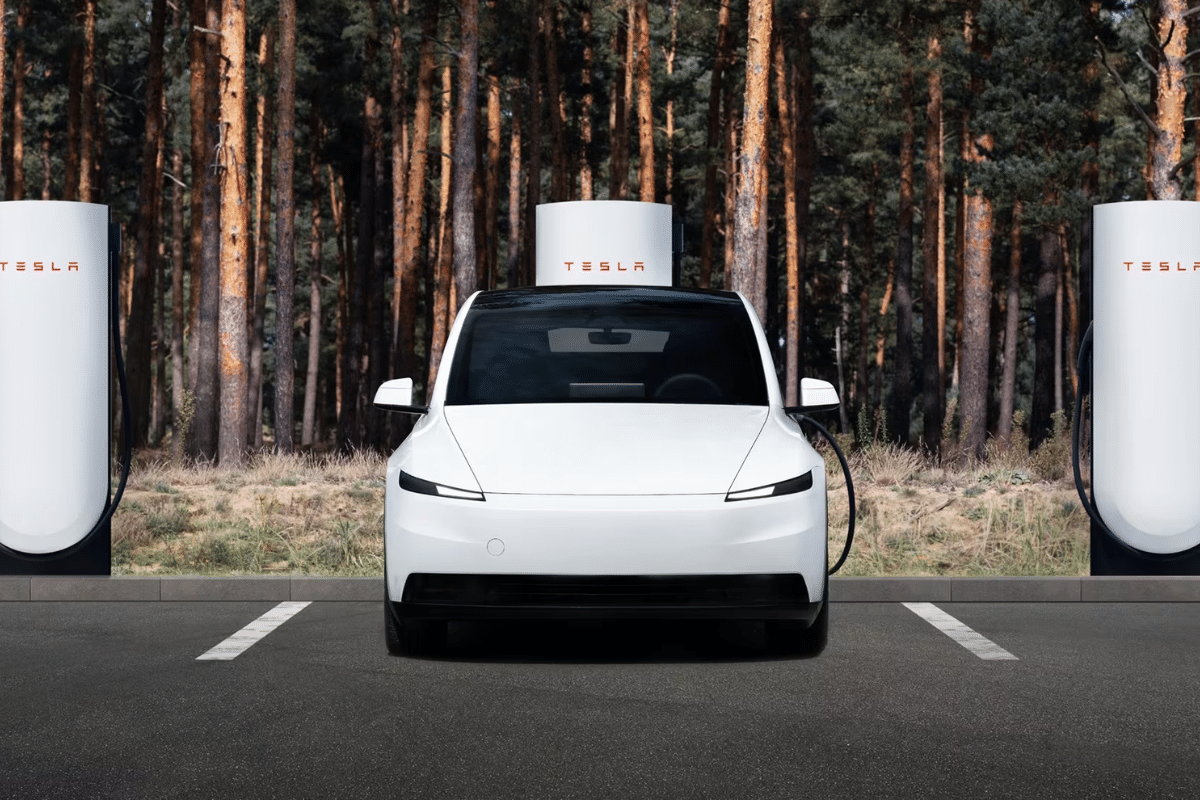 Tesla Model Y vue de face