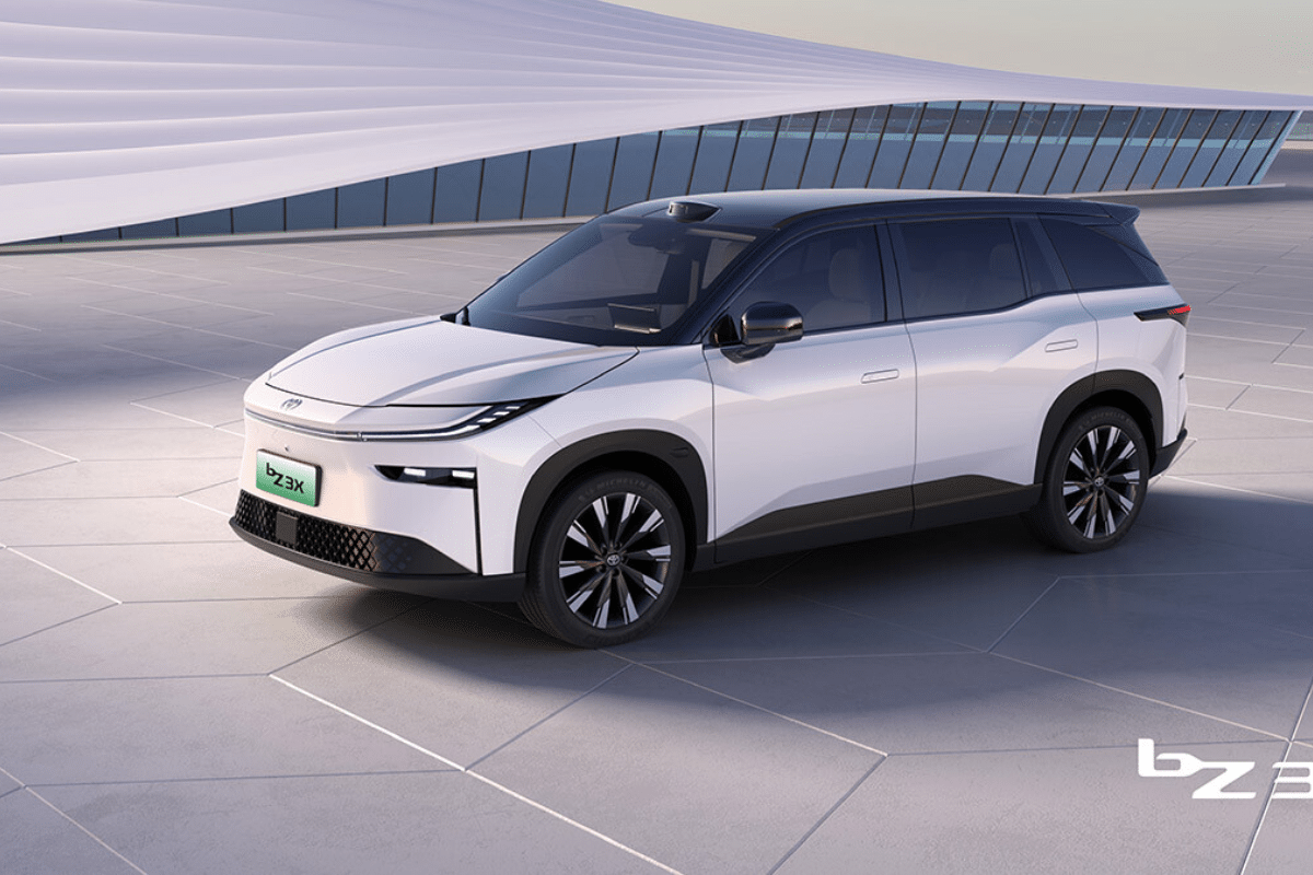 Toyota bZ3X design extérieur