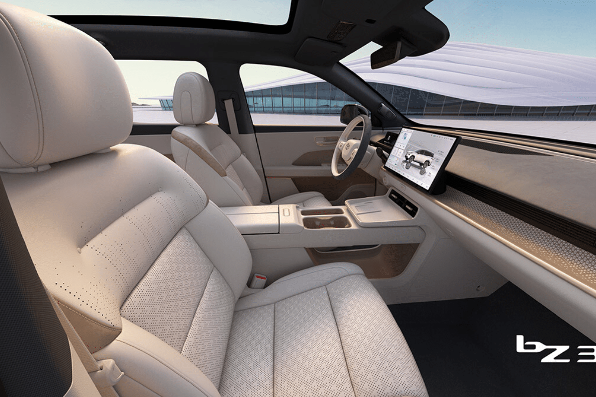 Toyota bZ3X design intérieur