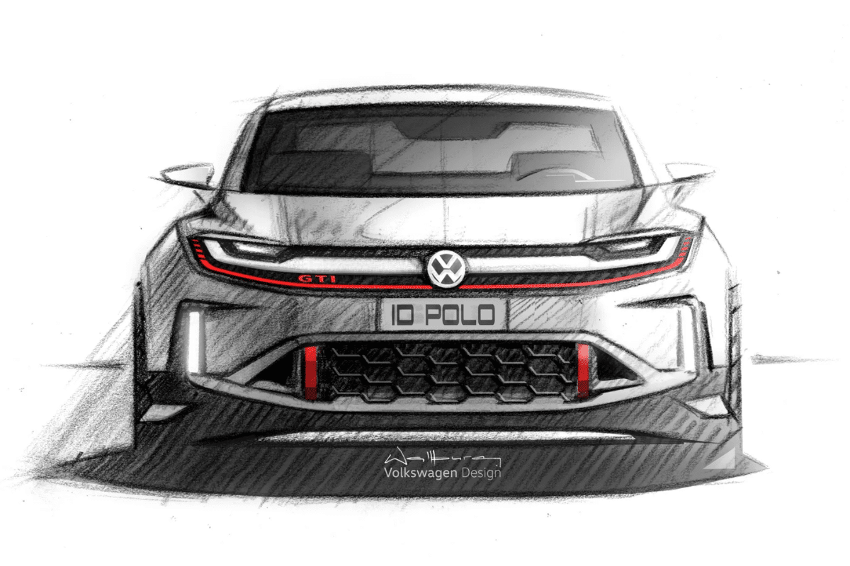 Volkswagen ID. Polo GTI vue de devant