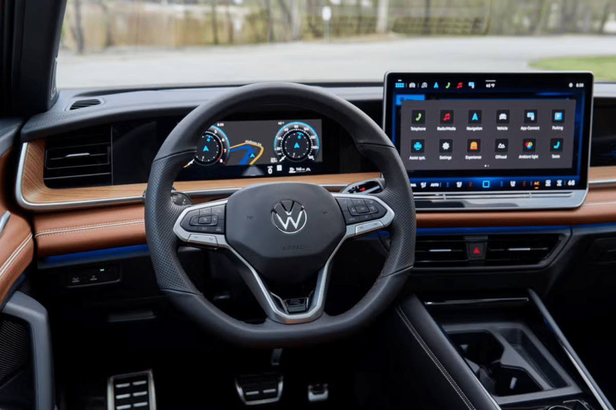 Volkswagen Tiguan 2026 vue du volant
