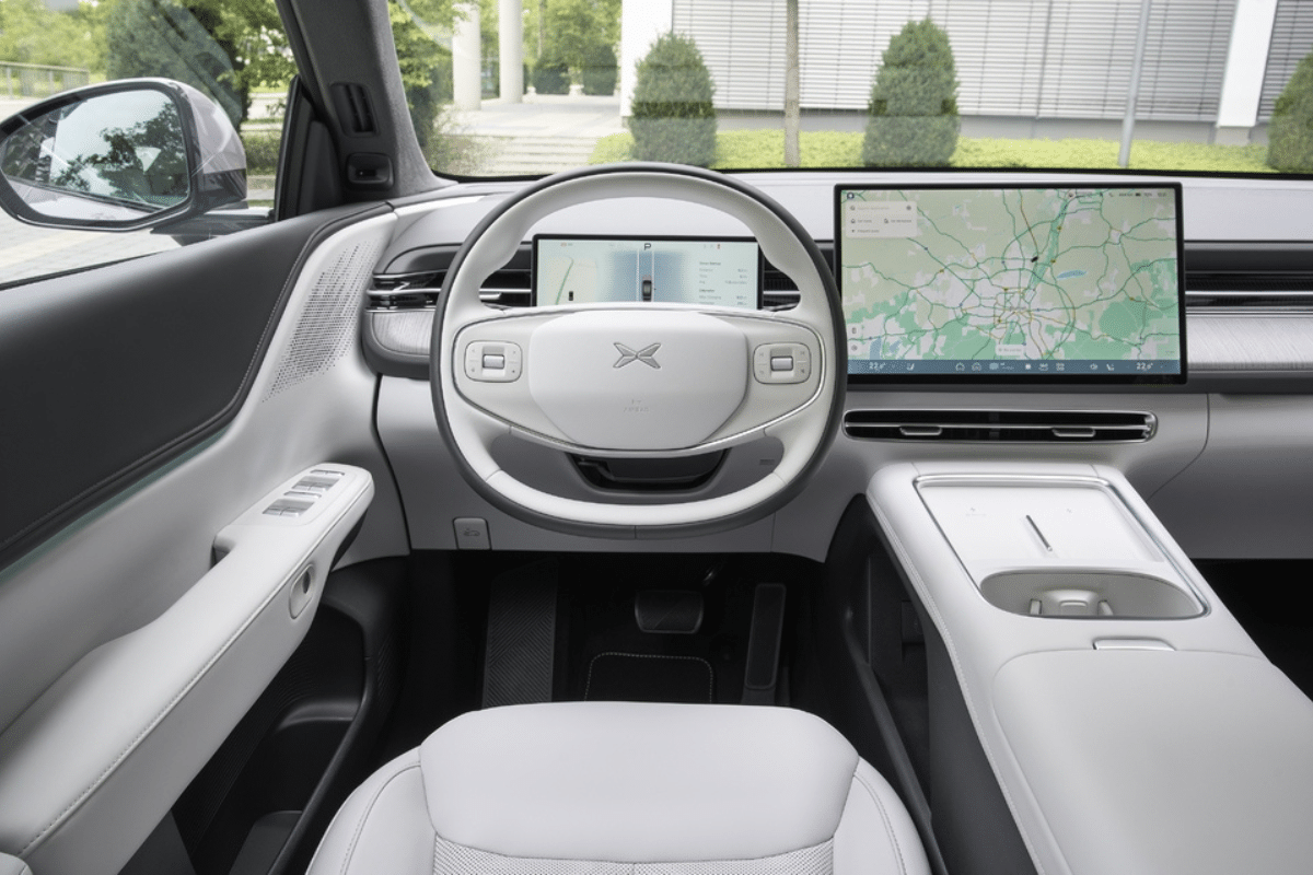 Xpeng G6 vue intérieure