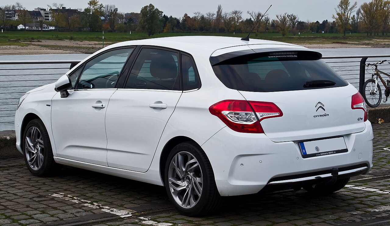 Citroën C4 II vue arrière