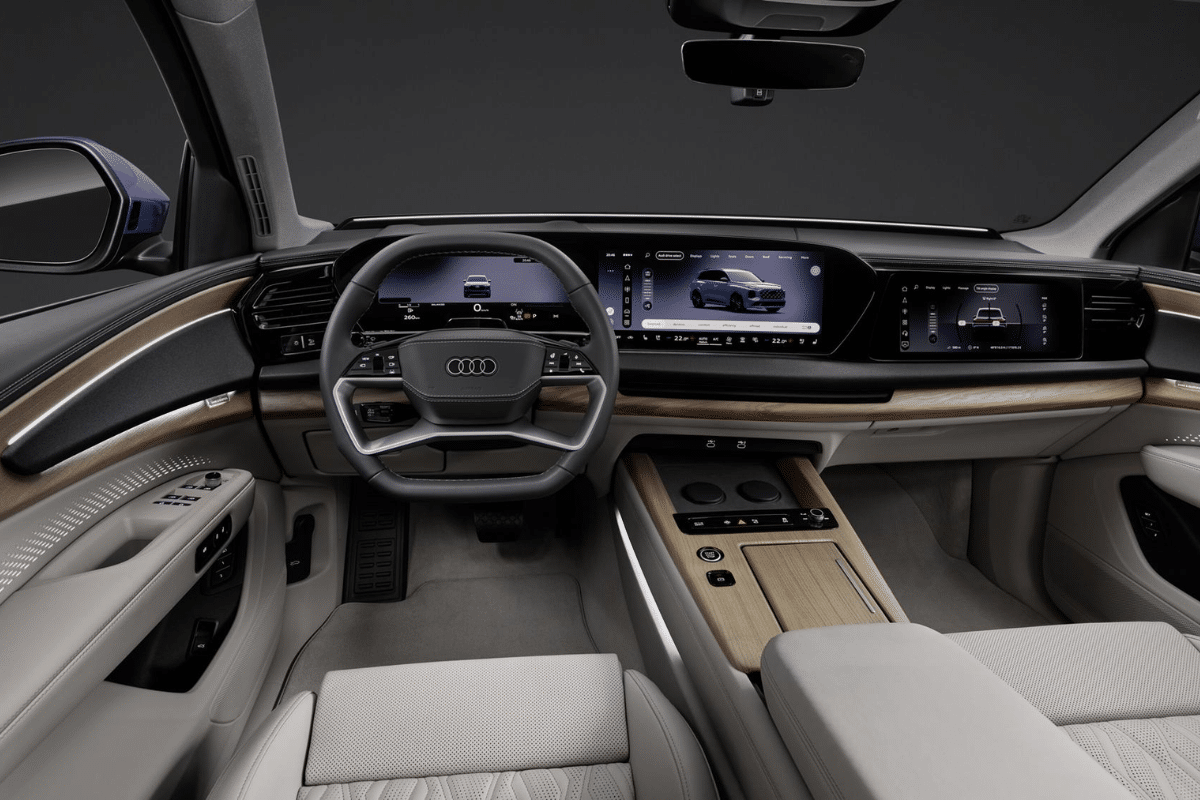 Audi Q7 vue du volant
