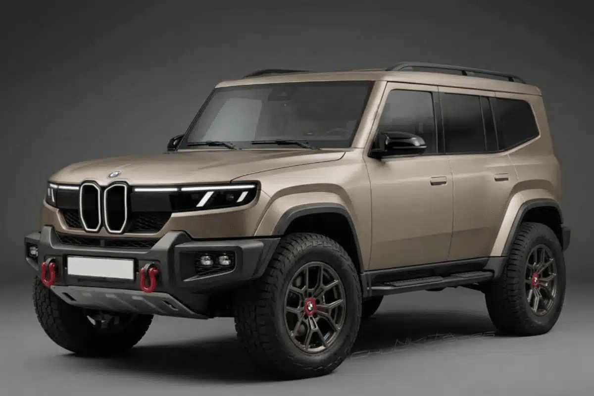 BMW 4x4 de luxe vue de face