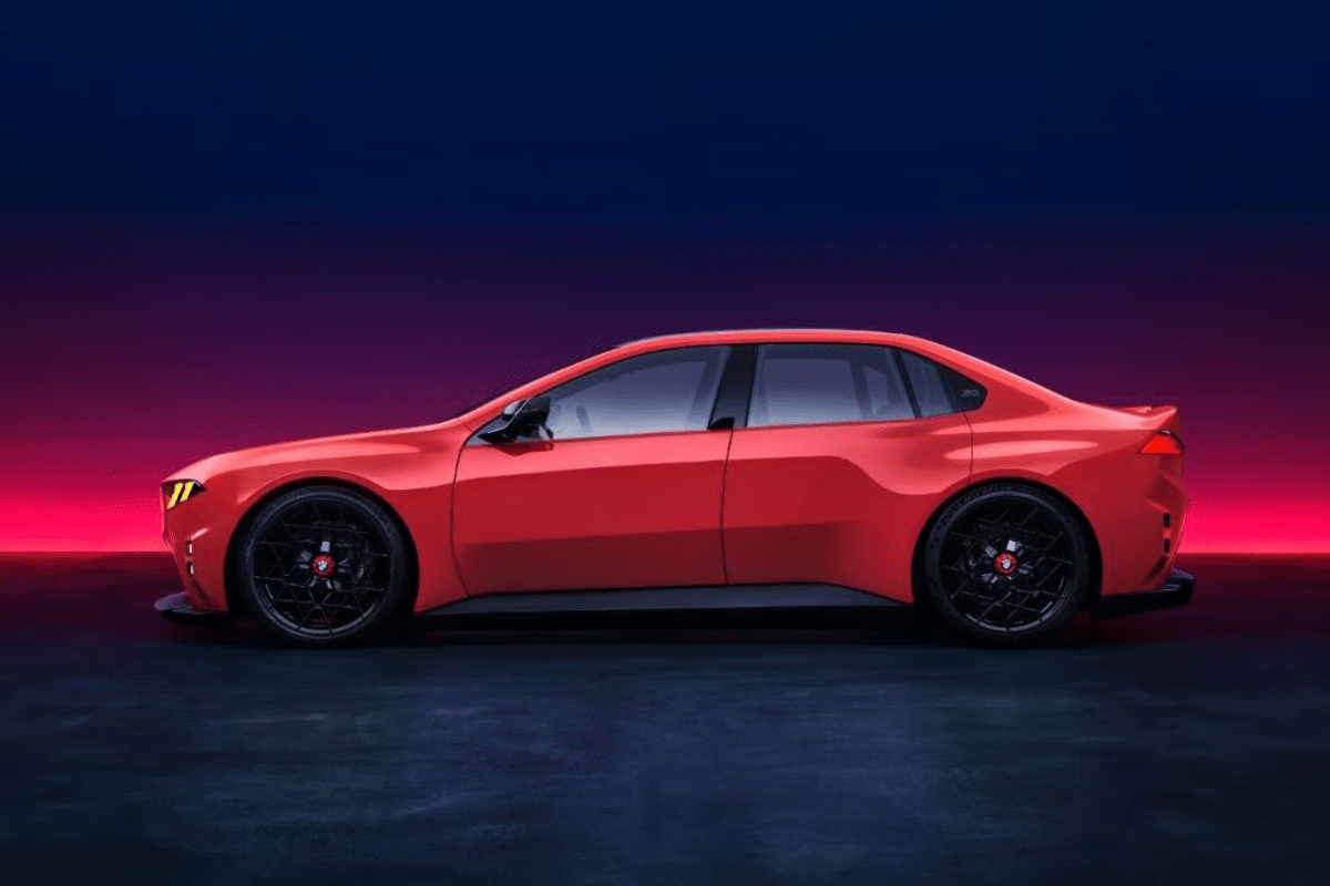 BMW M Concept Neue Klasse vue de profil