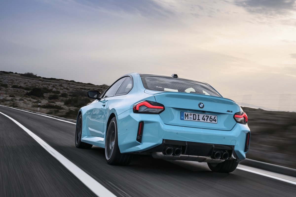 BMW M2 vue arrière