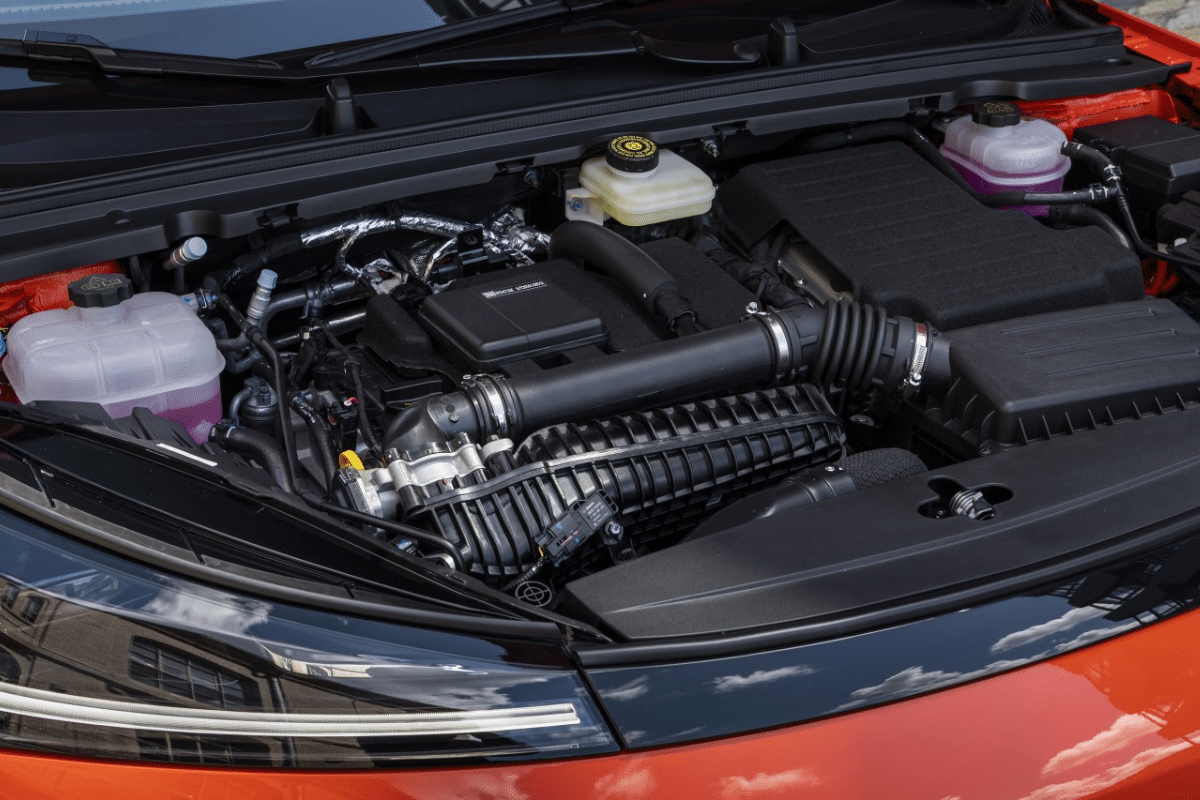 BYD Dolphin G DM-i vue moteur