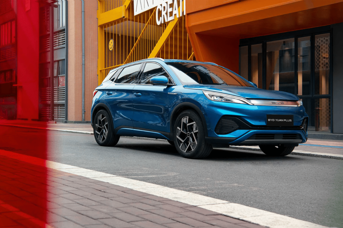 BYD Yuan Plus design extérieur