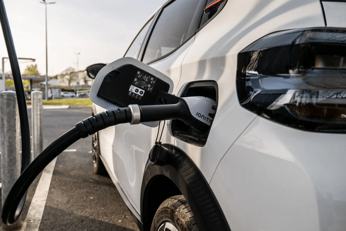 Citroën ë-C3 vue en chargement