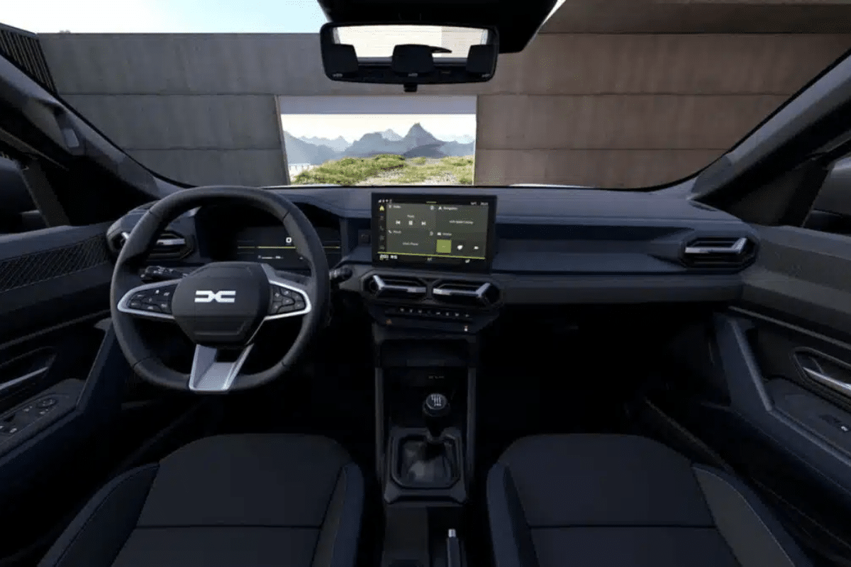 Dacia Duster ECO-G vue du volant