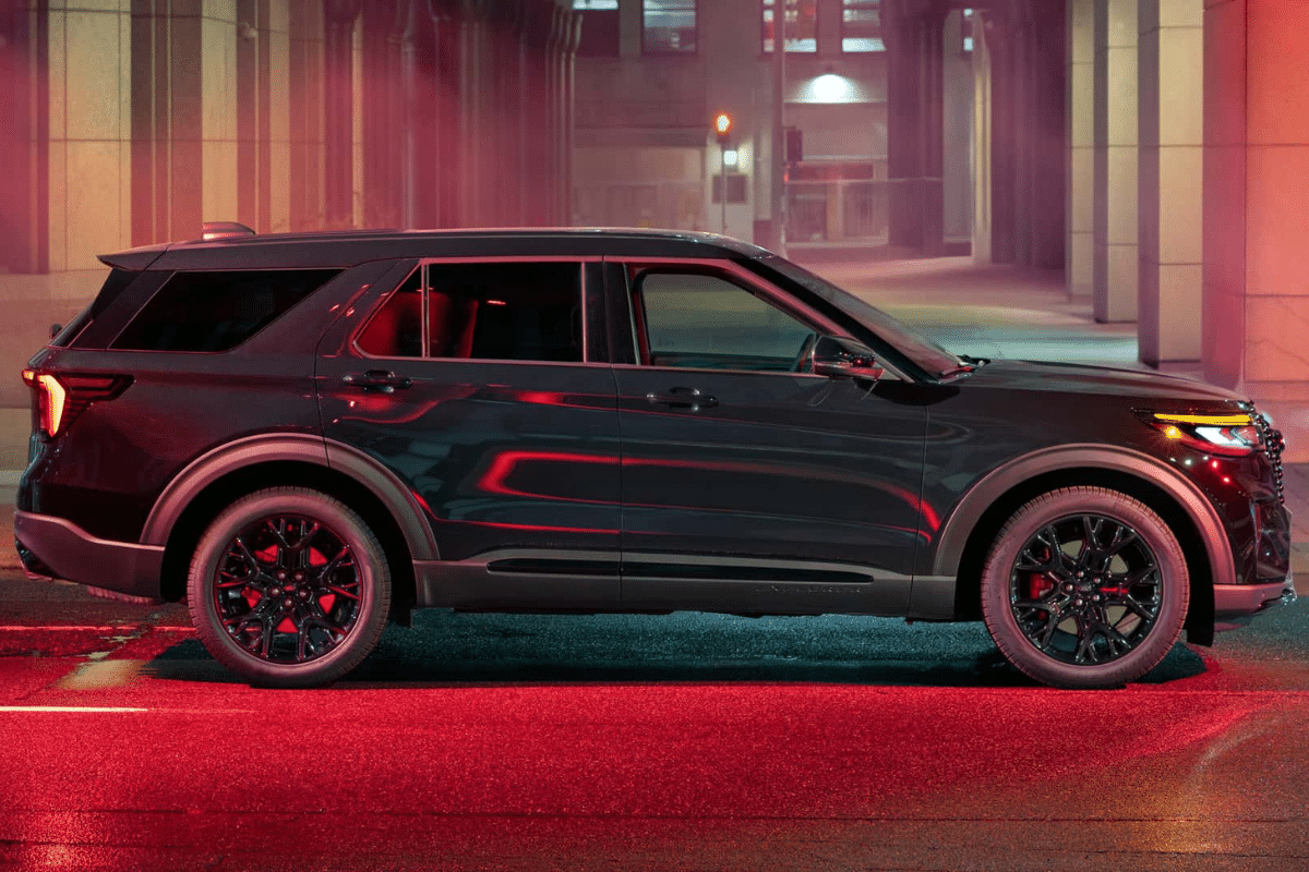 Ford Explorer ST 2027 vue de profil