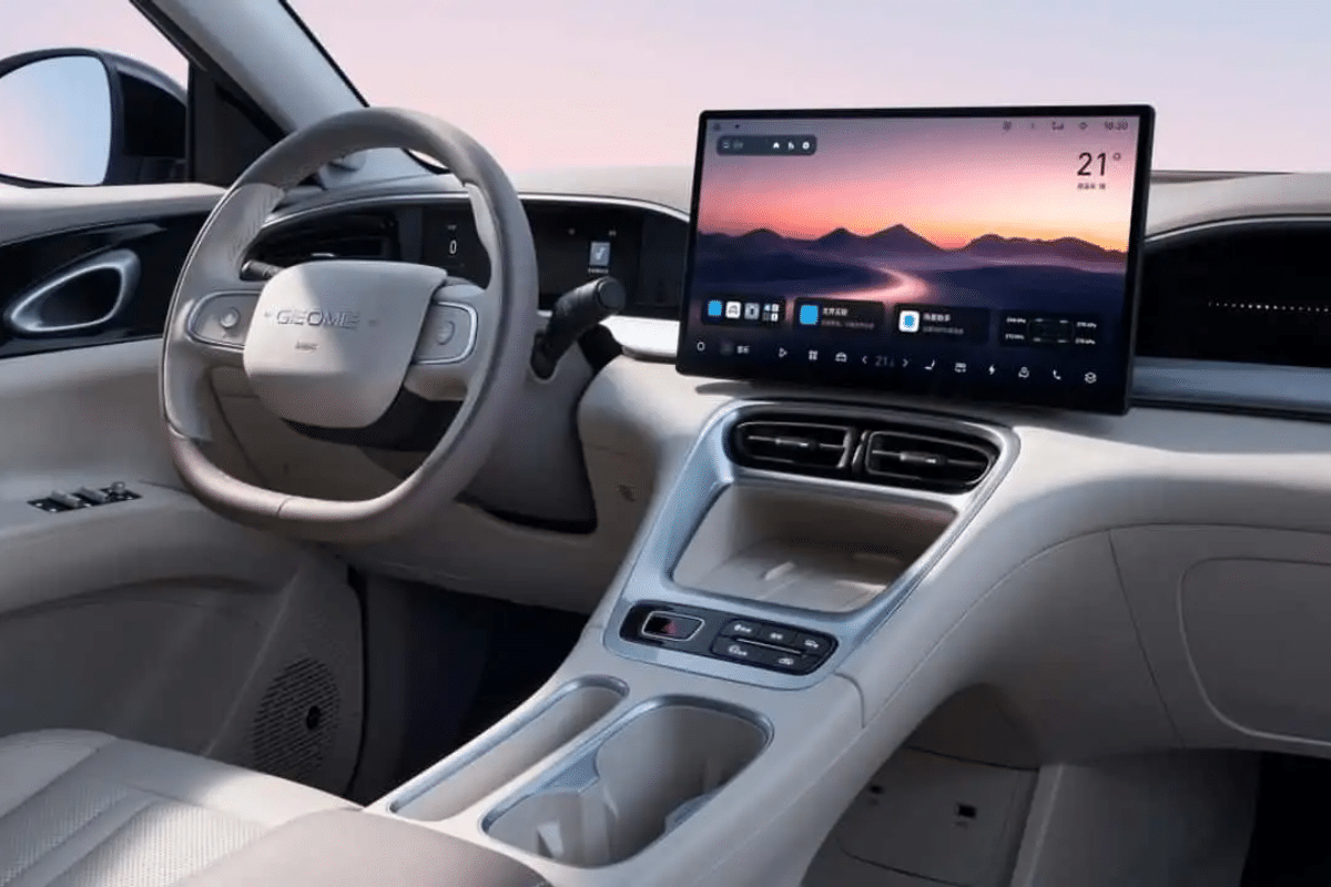Geely Xingyuan EX2 design intérieur