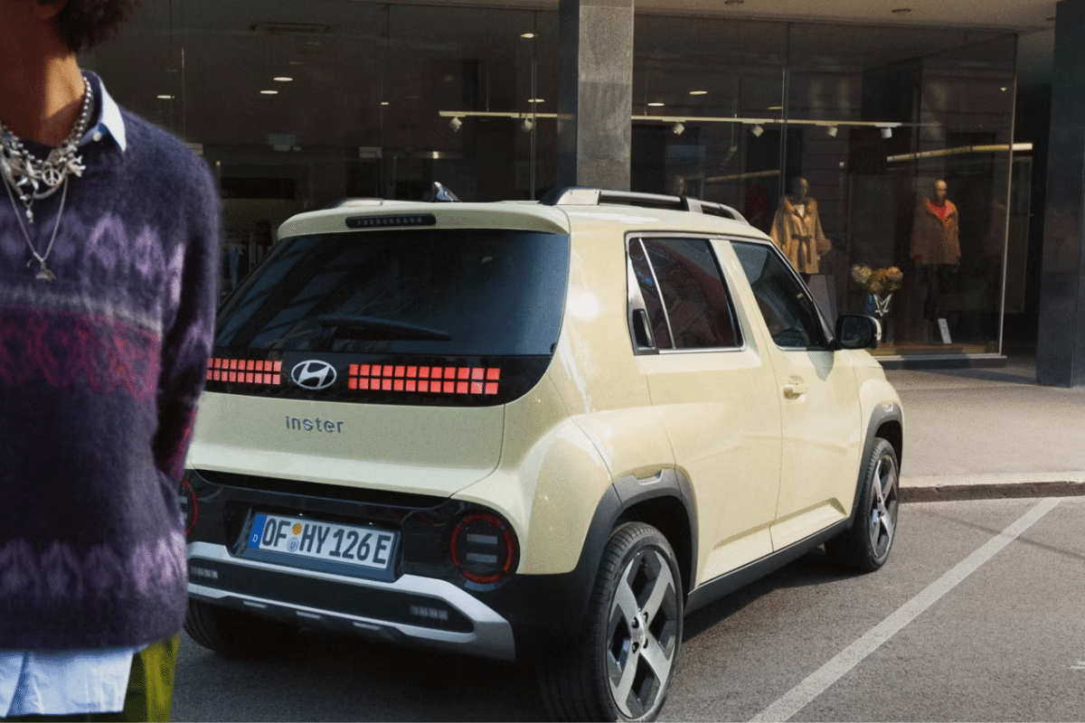 Hyundai Inster vue arrière