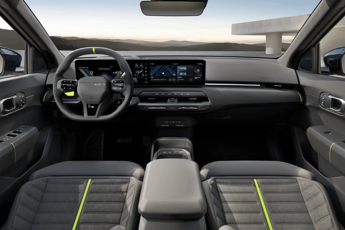 Kia EV4 GT design intérieur
