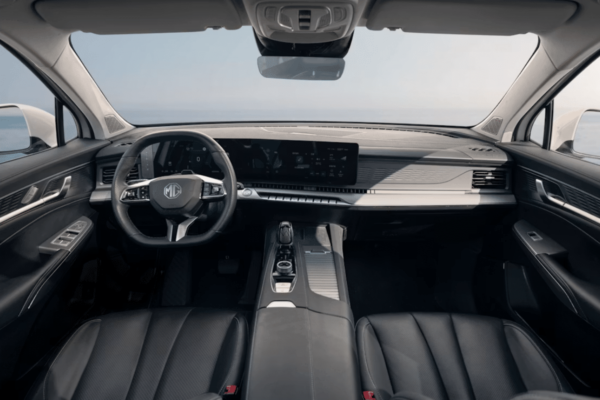 MG S9 PHEV design intérieur