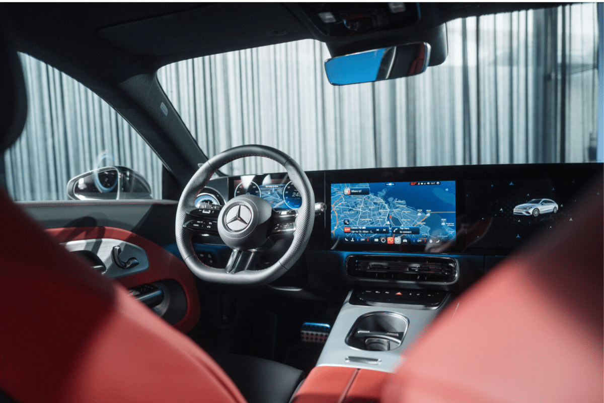 Mercedes CLA Shooting Brake (2025) vue du volant
