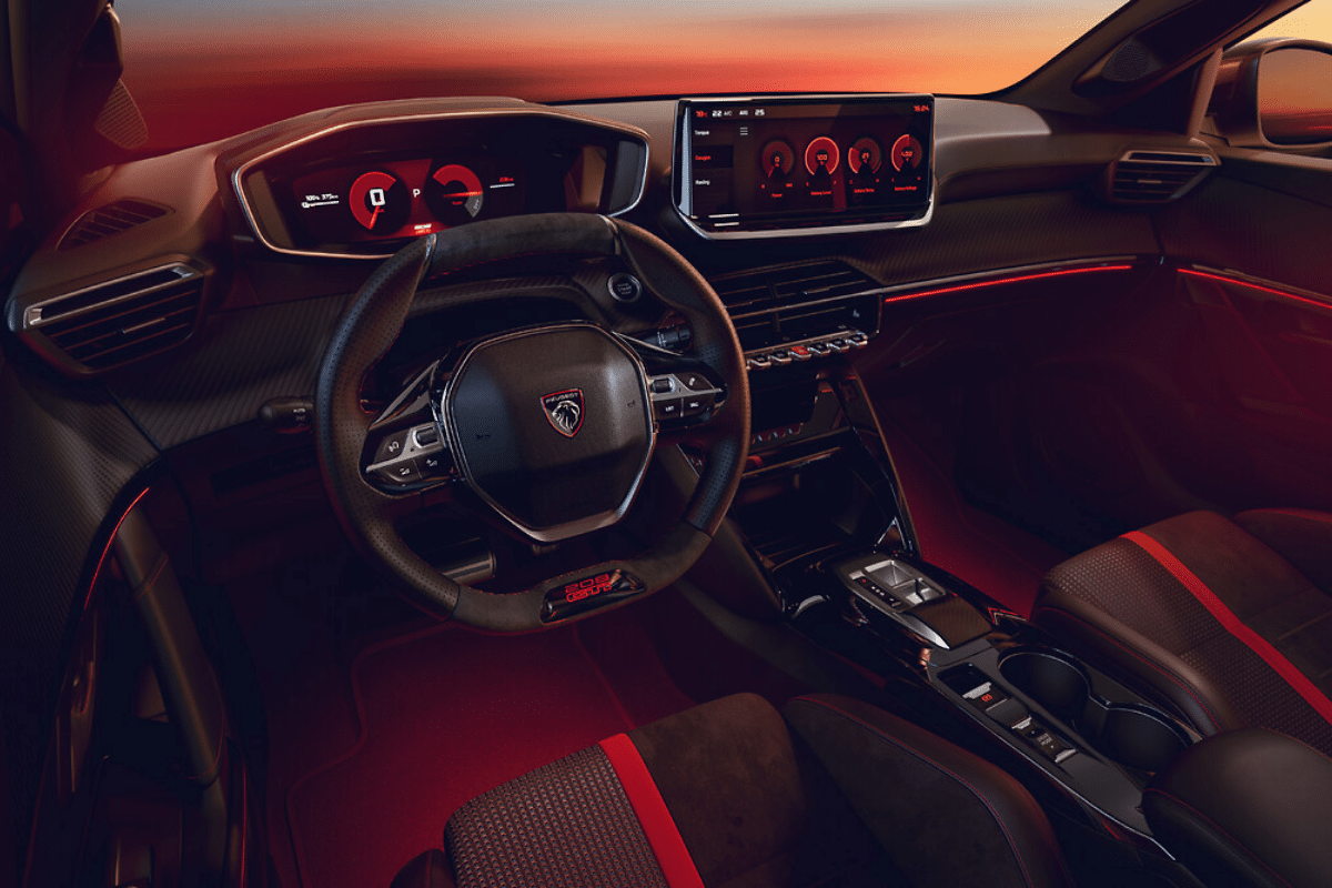 Peugeot E-208 GTI design intérieur